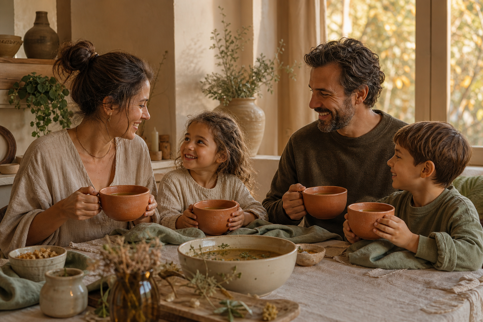 Seasonal immune wellness setup